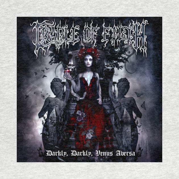 Cradle Of Filth Darkly Darkly Venus Aversa Album Cover by Visionary Canvas